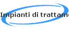 Impianti di trattamento per acque